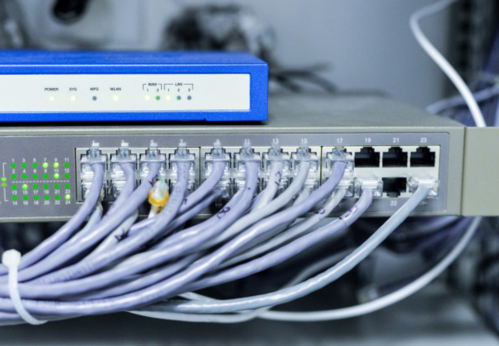 Switch n network cables